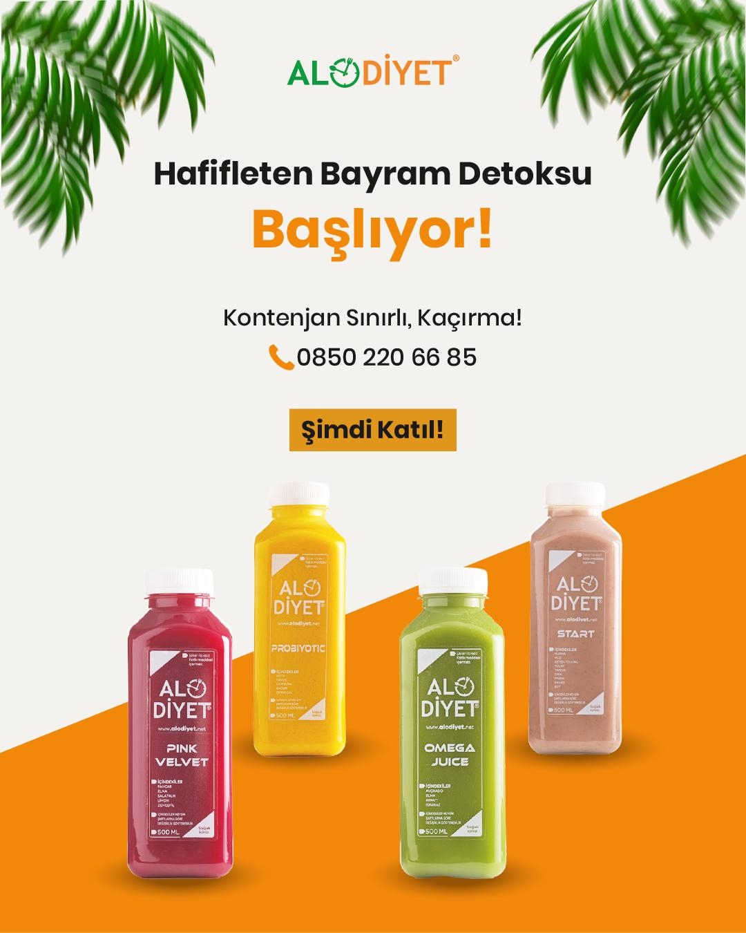 Hafifleten Bayram Detoksu